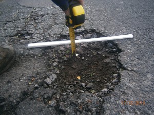 Compensation for man who tripped in pothole